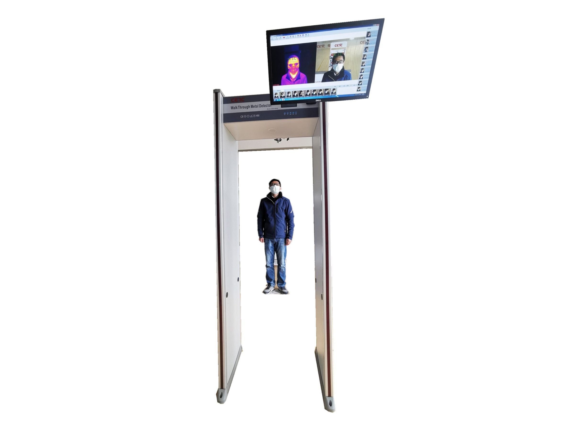 BVE-3000RCX  Temperature measuring, Walkthrough Detector