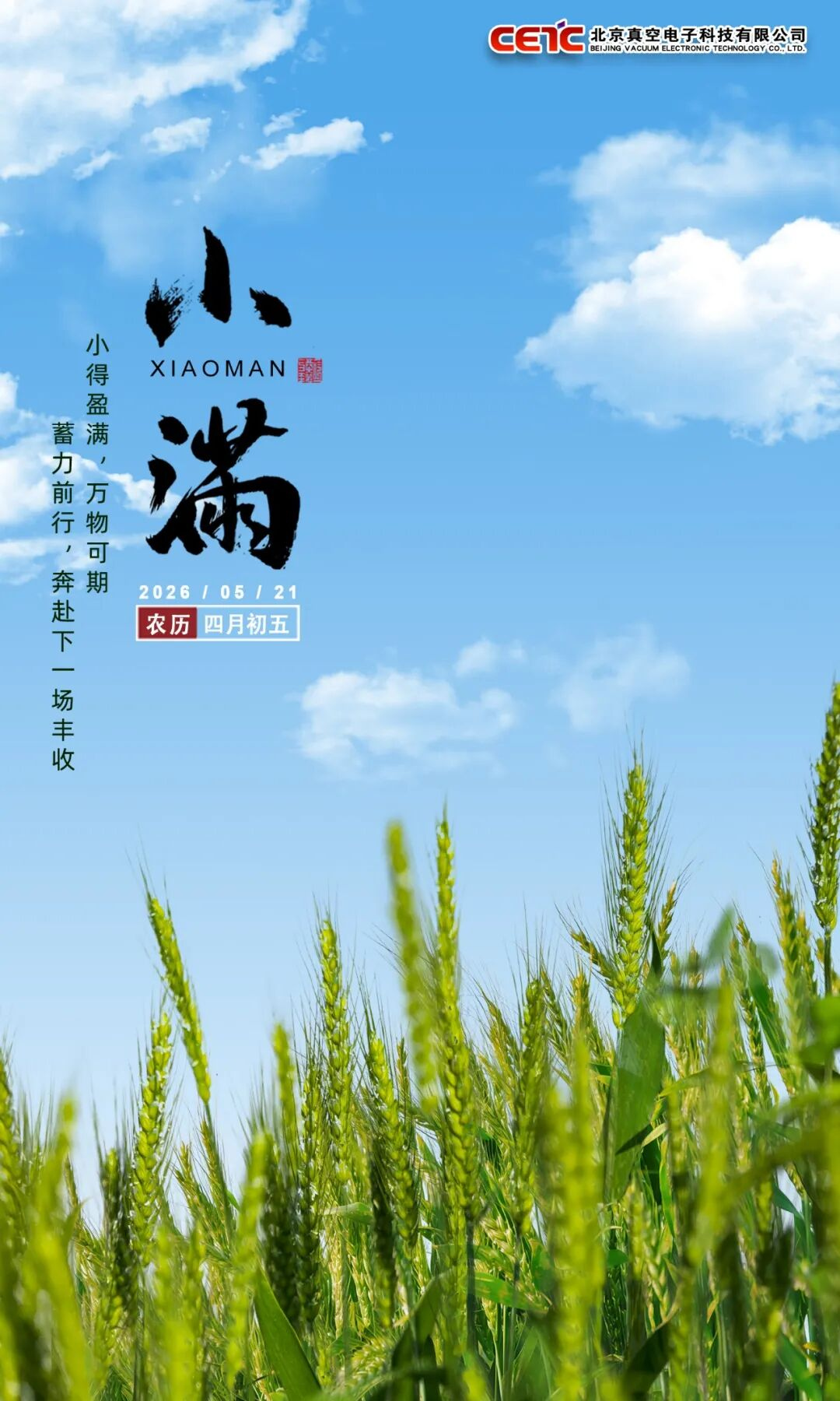 小 满 · Grain Full 时夏渐半,恰为小满